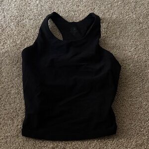 Athleta Black Racerback Tank Top